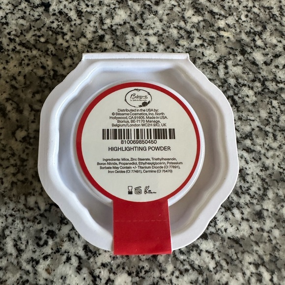 Bésame Cosmetics Rose Gold Highlighter & Eyeshadow Refill - 1959 - Picture 8 of 8